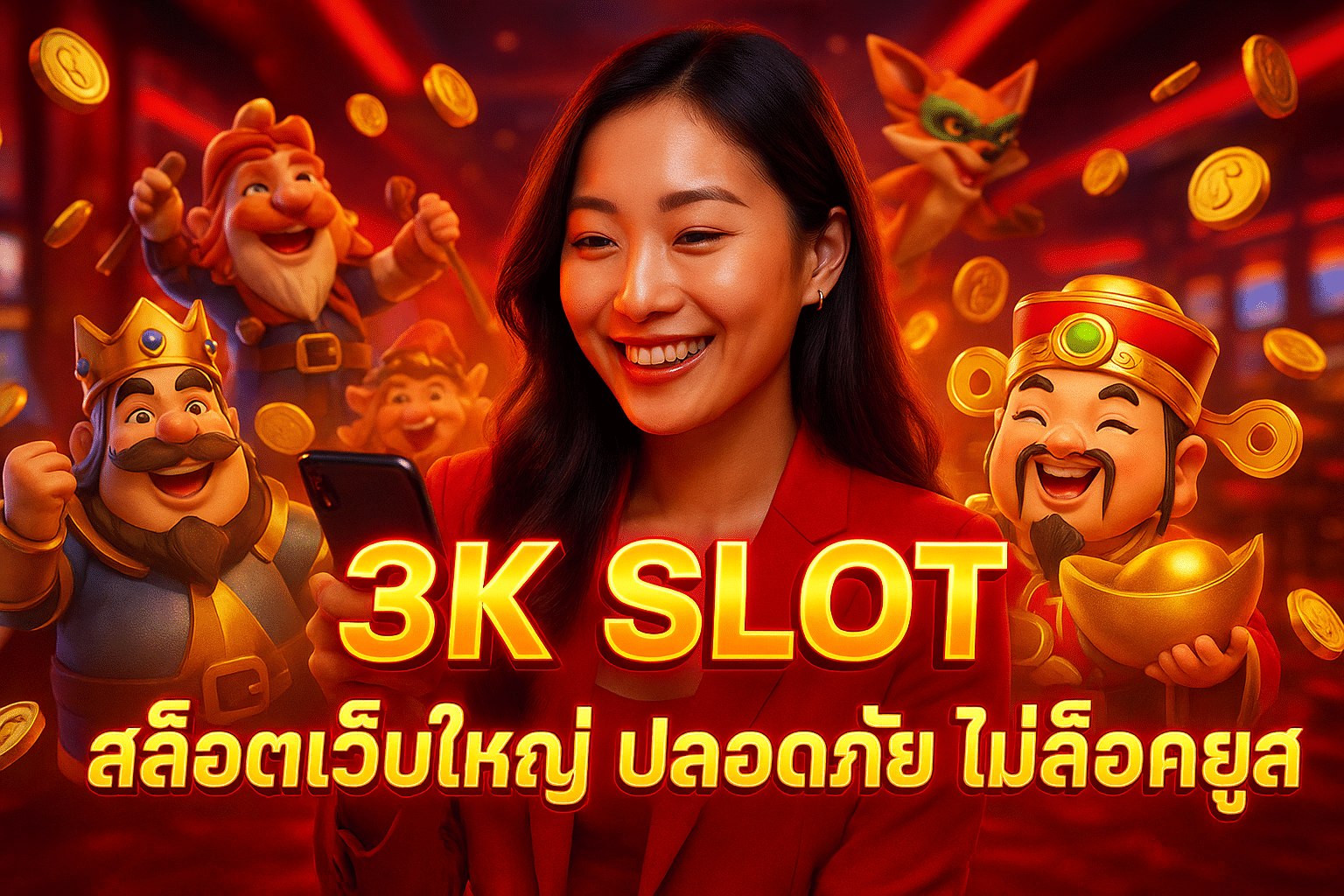 3K SLOT สล็อตเว็บใหญ่ ปลอดภัย ไม่ล็อคยูส
