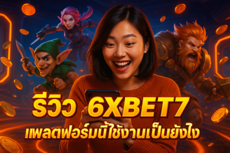รีวิว 6XBET7 แพลตฟอร์มนี้ใช้งานเป็นยังไง